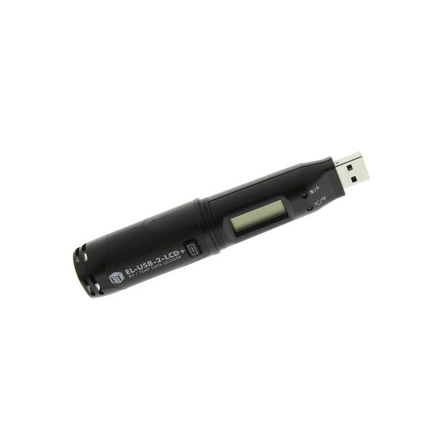 Lascar EL-USB-2-LCD+ ӛ䛃x, yZUIDA+80 C, 100%RH