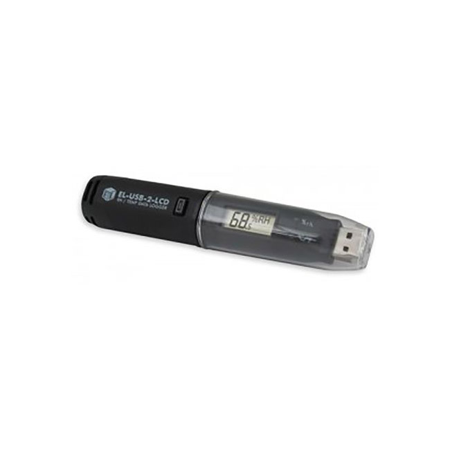 Lascar EL-USB-2-LCD ӛ䛃x, yZUIDA+80 C, 100%RH